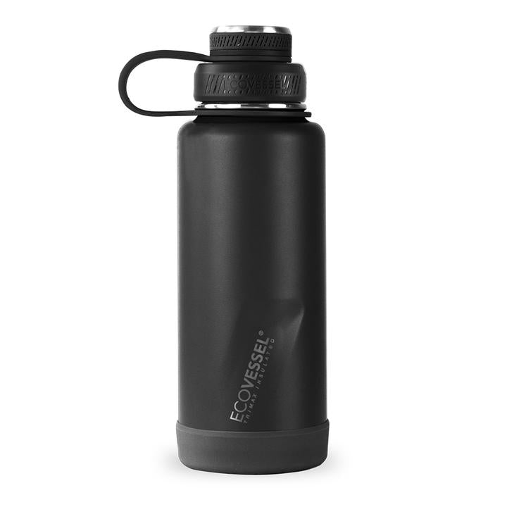 Insulated Stainless Steel Water Bottle (Black)