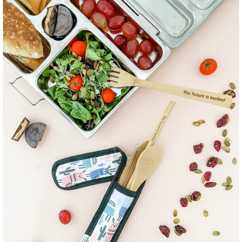 Bamboo Travel Utensil Set