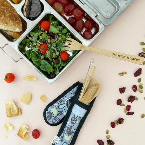 Bamboo Travel Utensil Set