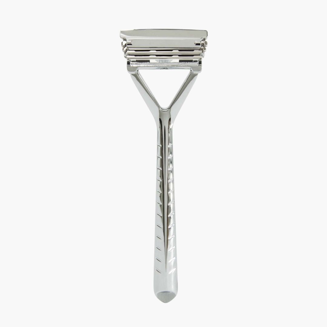 Stainless Steel Pivoting Head Razor