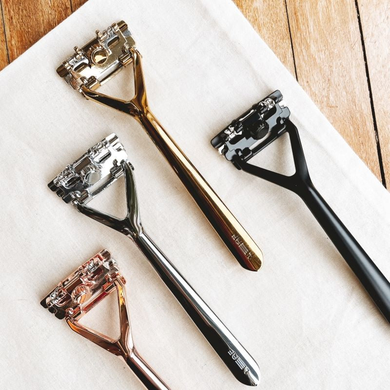 Stainless Steel Pivoting Head Razor