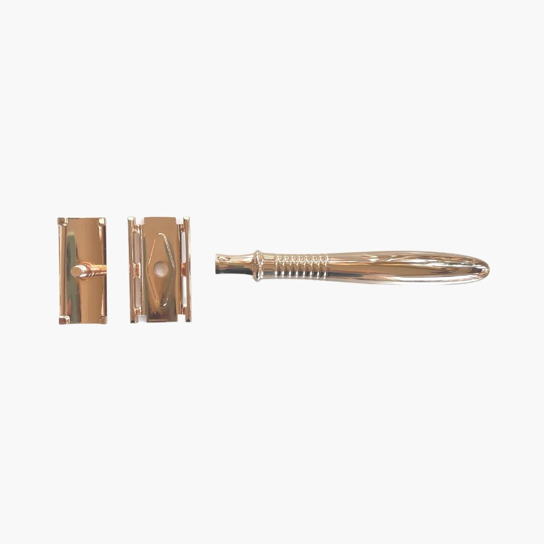 Rose Gold Safety Razor