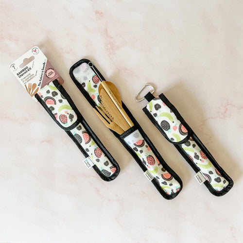 Bamboo Travel Utensil Set