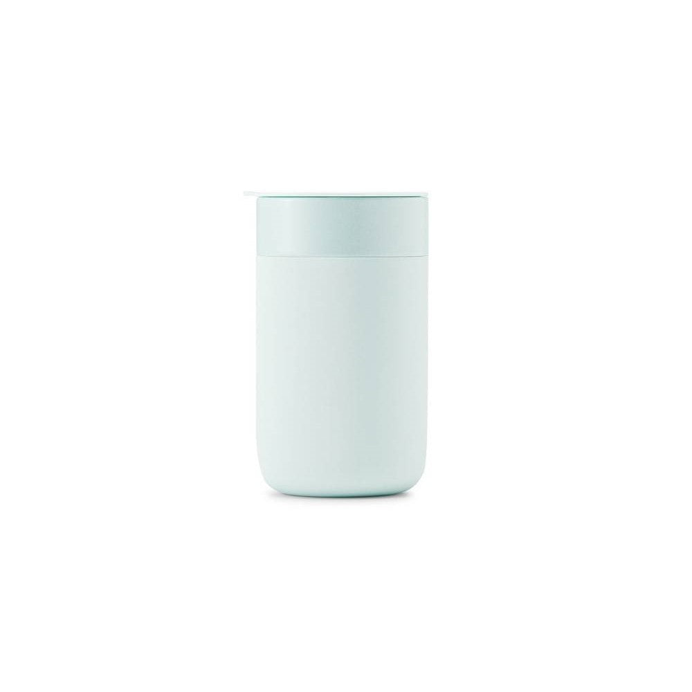 Ceramic Travel Mug with Silicone Sleeve - 16 oz.