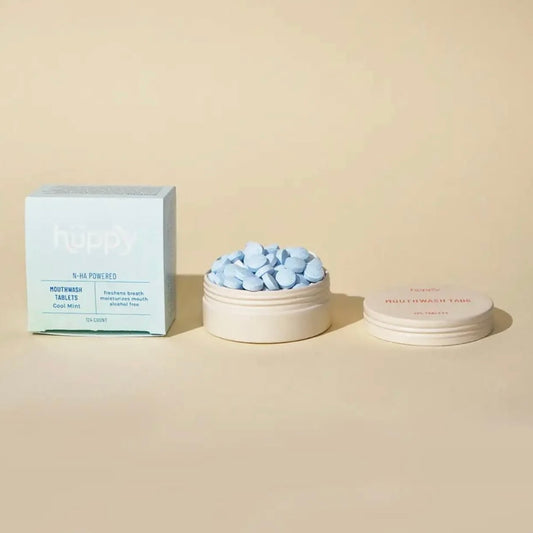 Plastic-Free Mouthwash Concentrate Tablets - Cool Mint
