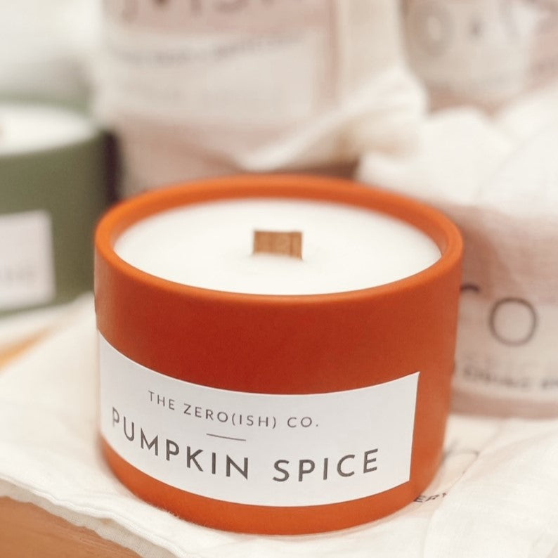 Coconut Soy Holiday Scented Candle - Ceramic Tumbler