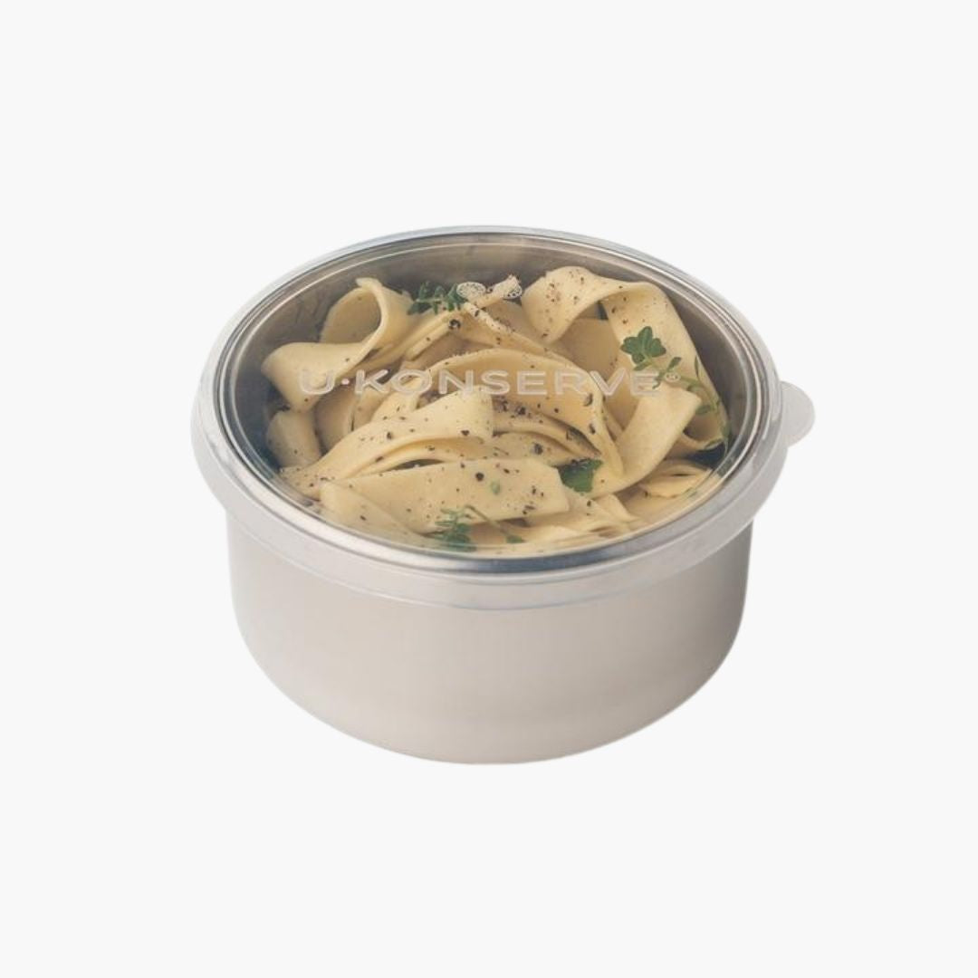 Round Stainless Steel Food Storage Container