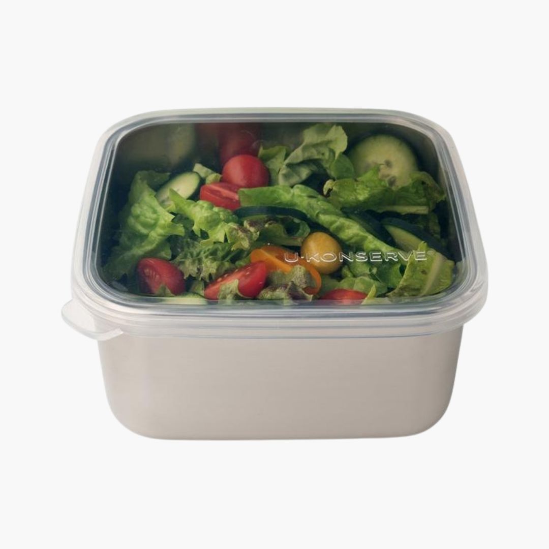 Square Stainless Steel Food Storage Container
