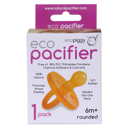 Natural Rubber Rounded Pacifier