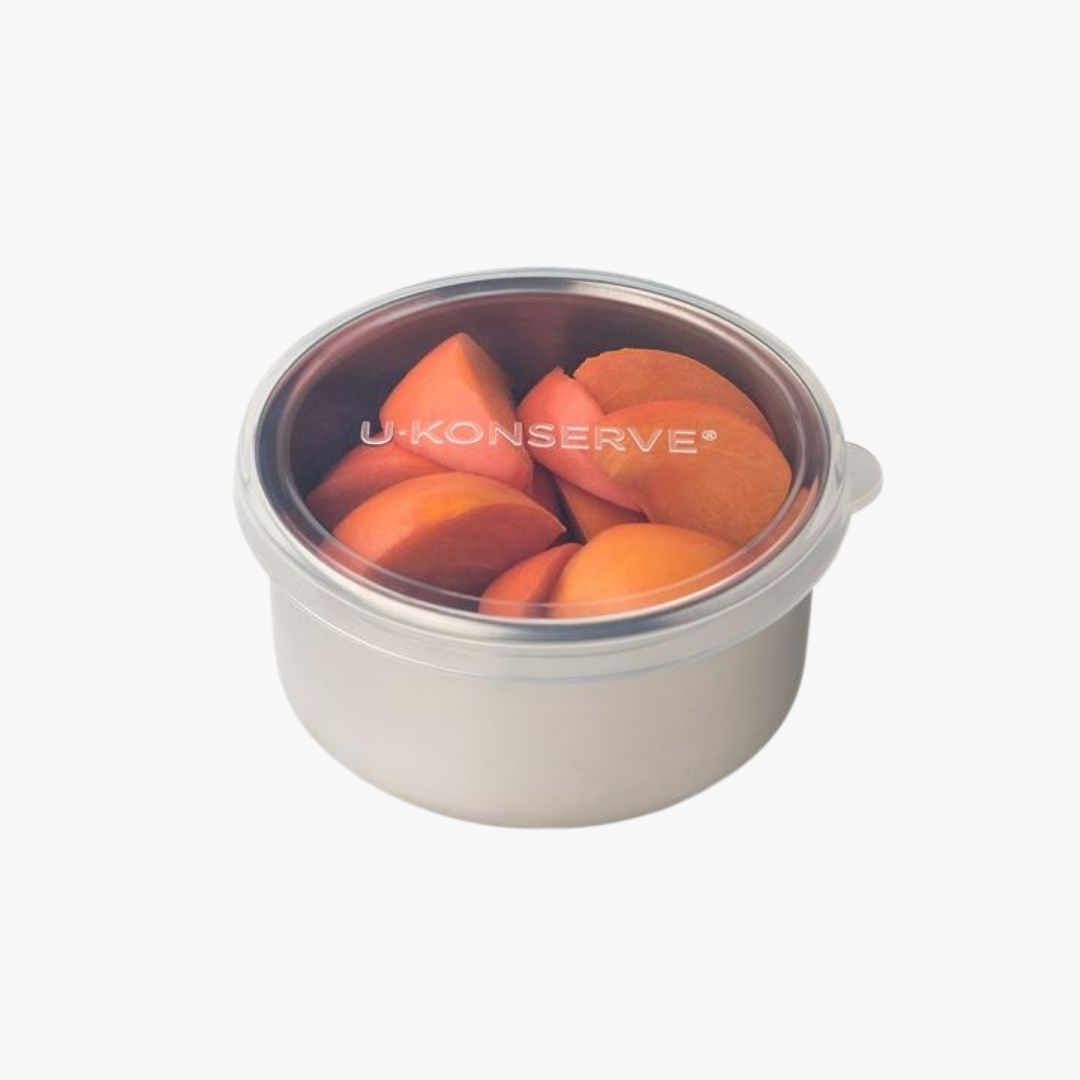 Round Stainless Steel Food Storage Container