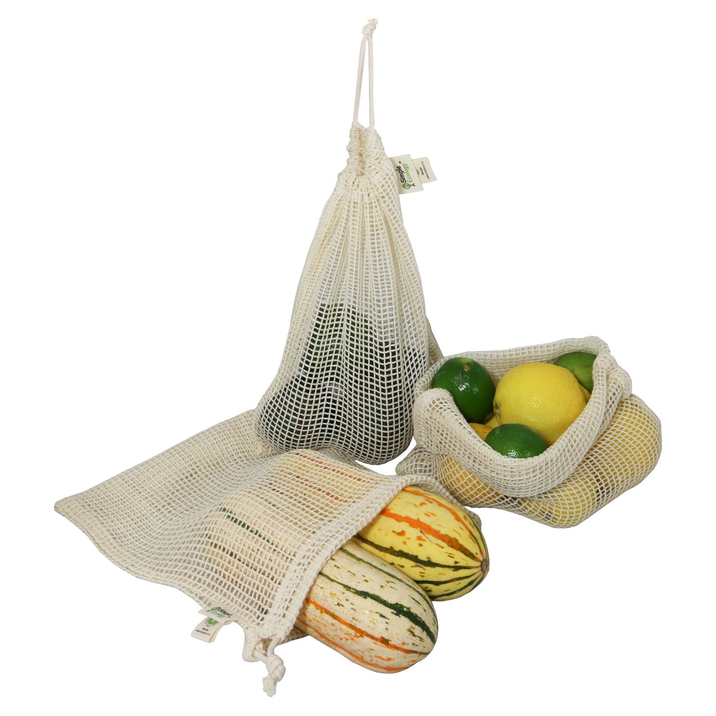Cotton Mesh Produce Bags