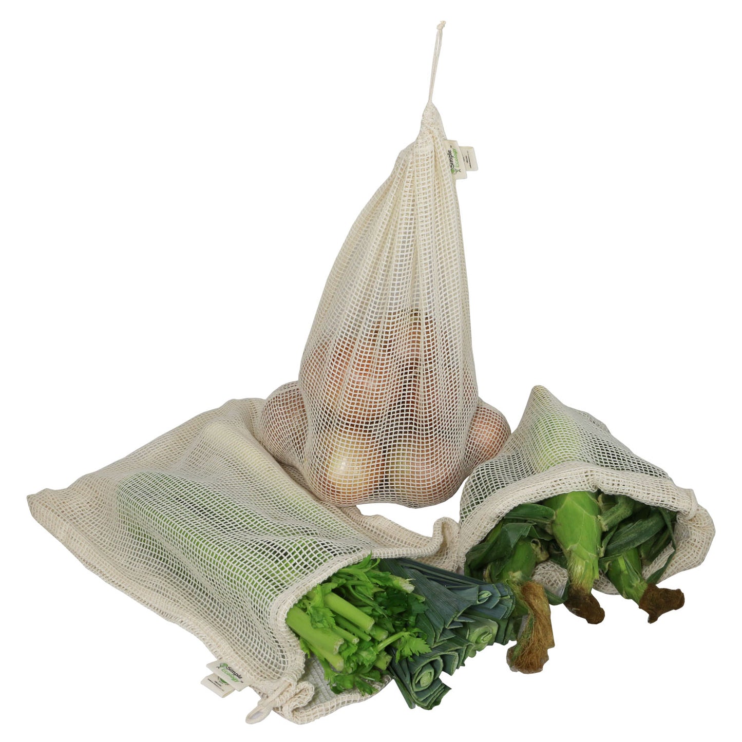 Cotton Mesh Produce Bags