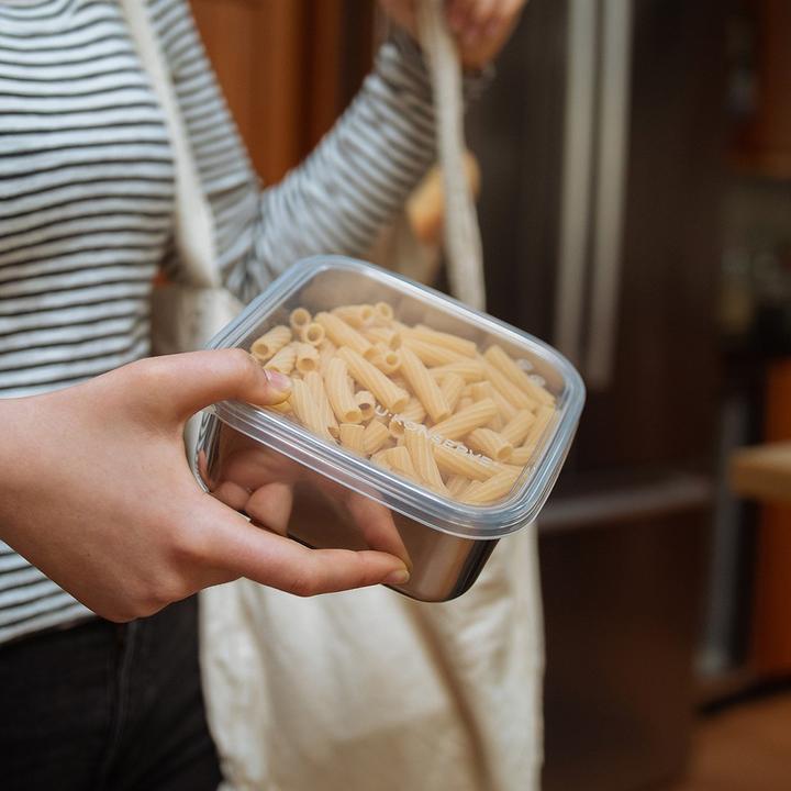 Square Stainless Steel Food Storage Container