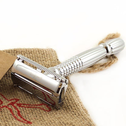 Butterfly Style Razor Stainless Butterfly Style Safety Razor – The Zeroish Co.