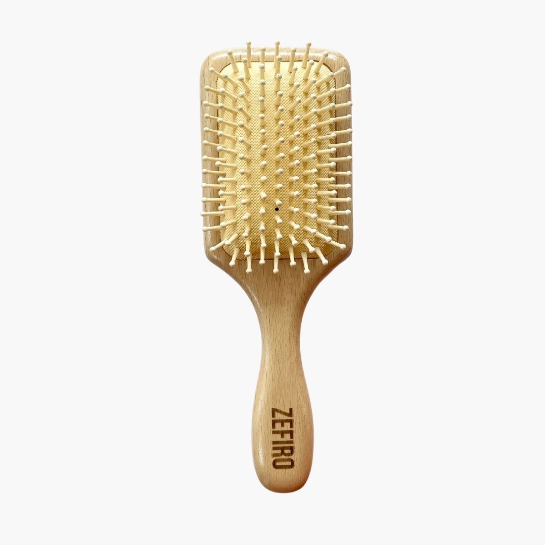 Wood Hairbrush - Large Paddle