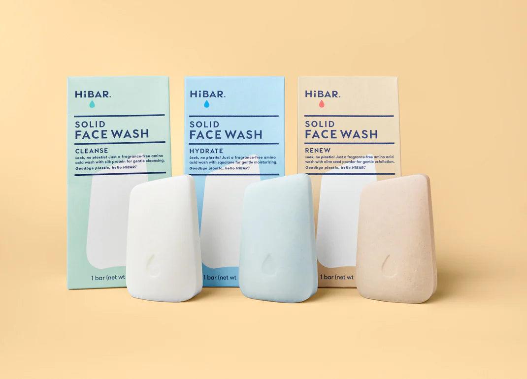Solid Face Wash Bars