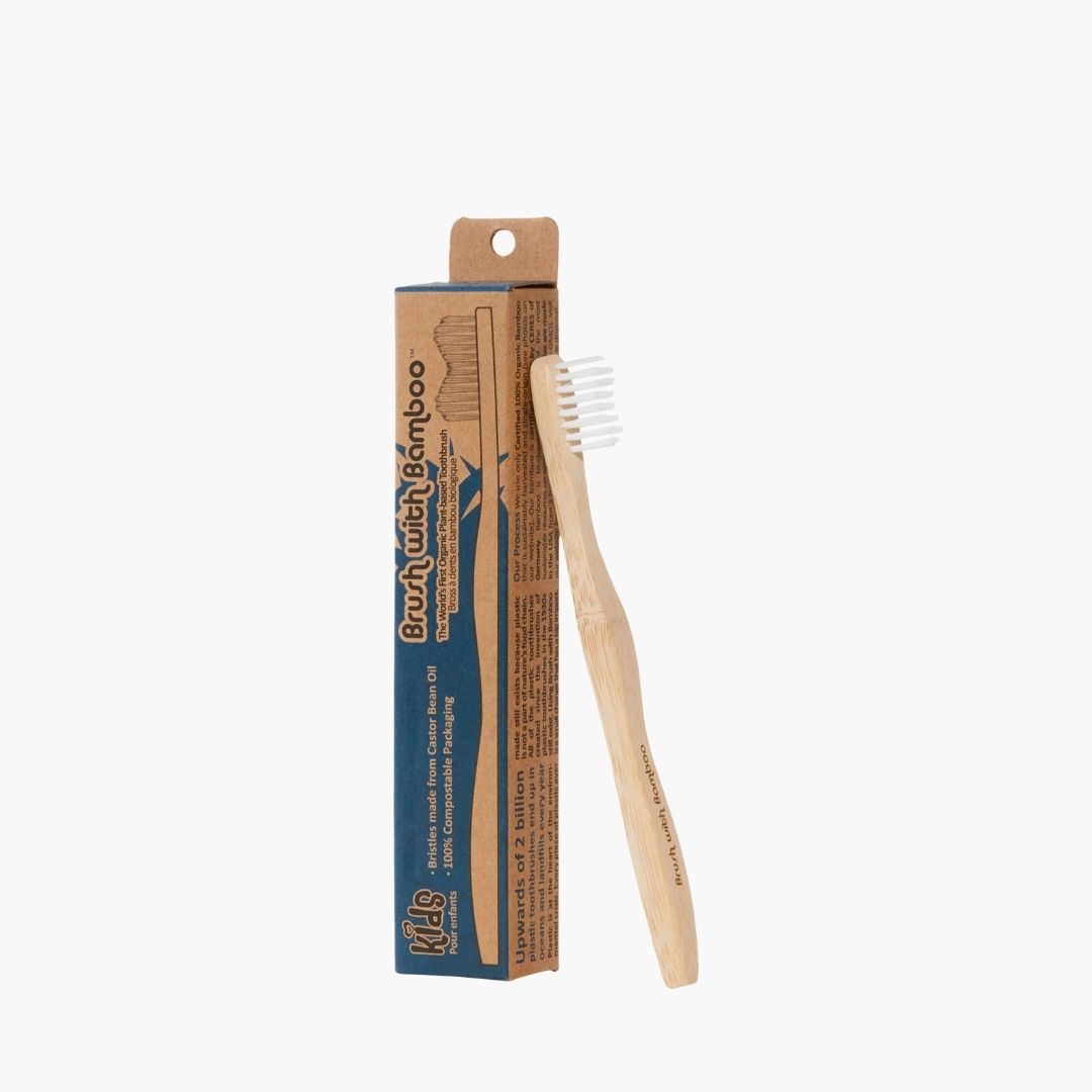 kids bamboo toothbrush