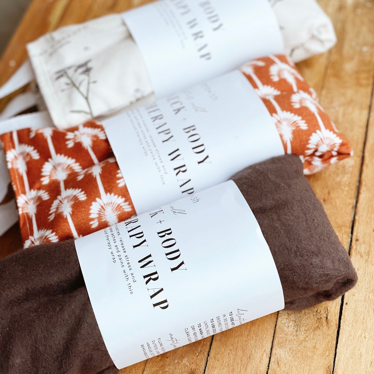 Neck + Body Therapy Wrap (Hot or Cold)