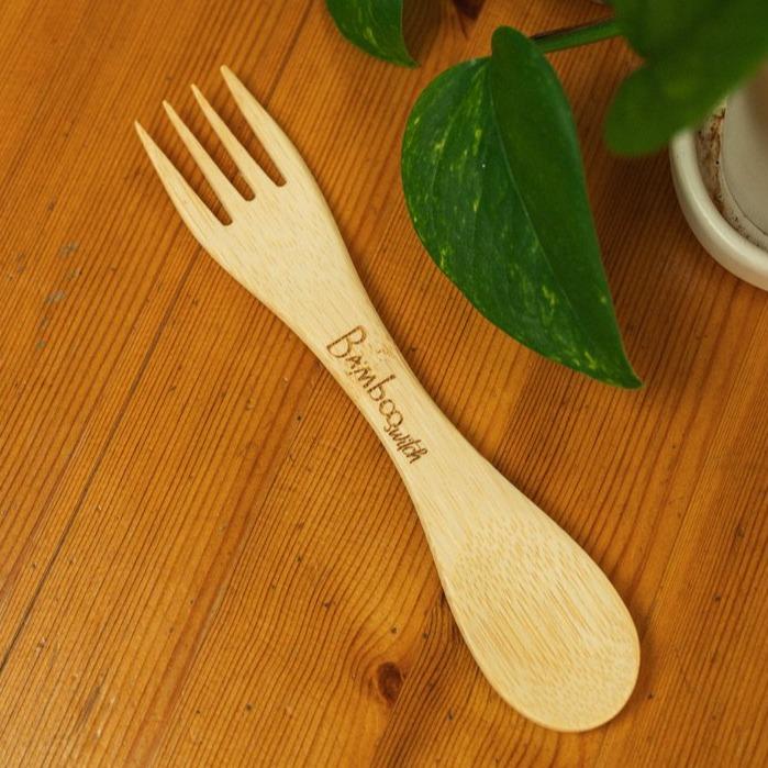 Bamboo Combination Utensil