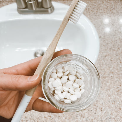 Solid Toothpaste Tablets